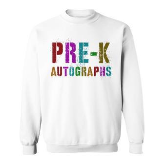 Rockstar Pre-K Class Autographs Last Day Signature Sign My Sweatshirt - Monsterry DE