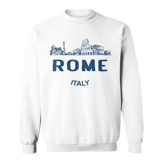 Rome Vintage Rome Travel Italy Souvenirs Sweatshirt - Monsterry CA