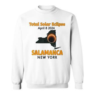 Salamanca New York Total Solar Eclipse 2024 Sweatshirt - Thegiftio UK