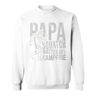 Sasquatch Papa Squatch Camping Bigfoot Für Papaatertag Kapuzenjacke Sweatshirt - Geschenkecke