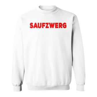 Saufzwerg Green Sweatshirt - Seseable