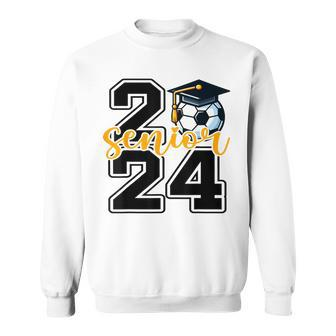 Senior 2024 Soccer Senior Class Of 2024 Soccer Graduation Sweatshirt | Mazezy AU