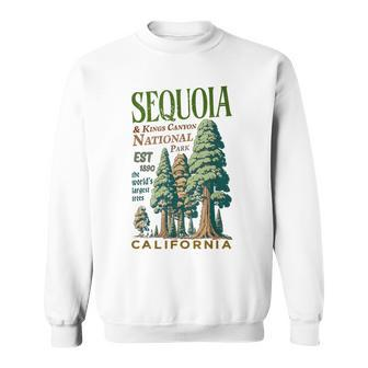 Sequoia Kings Canyon National Parks Sweatshirt | Mazezy