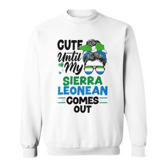 Sierra Leonean Sierre Leone Flag Sweatshirt - Monsterry CA