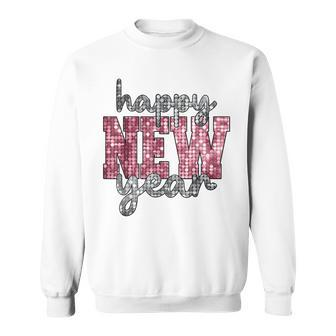Silvester-Frohes Neues Jahr 2024-Party Blue Sweatshirt - Seseable