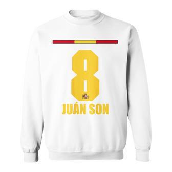 Spain Sauf Jersey Juan Son Saufnamen Sweatshirt - Seseable