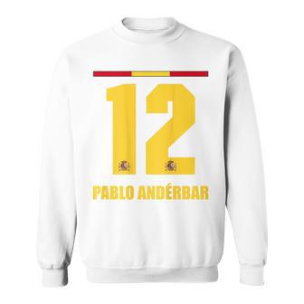 Spain Sauf Jersey Pablo Anderbar Sweatshirt - Seseable