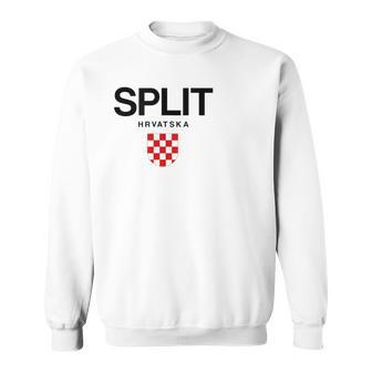 Split Croatian Pride Croatia Sweatshirt - Monsterry AU