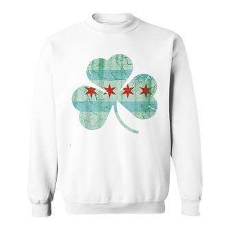St Patrick's Day ed Special Chicago Flag Pats Sweatshirt - Monsterry AU