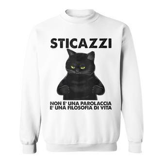 Sticazzi Philosophy Of Life Men's S Sweatshirt - Monsterry AU