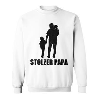 Stolzer Papa Sohn Und Tochterater Papi Sweatshirt - Geschenkecke