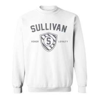 Sullivan Family Shield Last Name Crest Matching Sweatshirt - Seseable