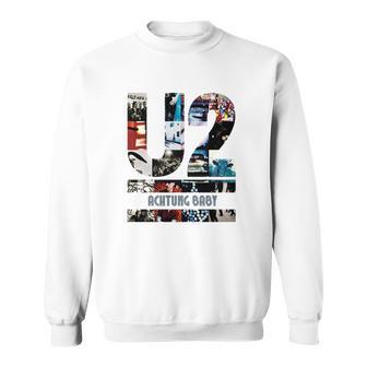 Sweater Unisexe Achtung Baby U2, Tee Graphique pour Fans de Musique - Cadeauxyz