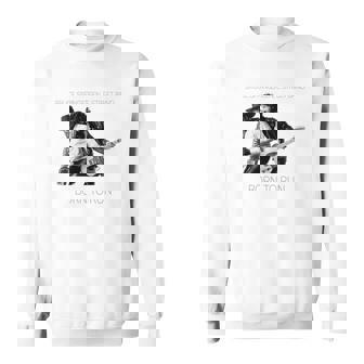 Sweater Unisexe Born to Run Motif Guitare, Tee Inspiré Musique - Cadeauxyz