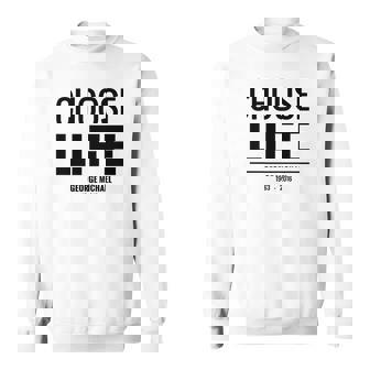 Sweater Unisexe Choose Life Design Inspirant et Positif pour Motivation - Cadeauxyz