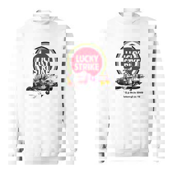 Sweater Unisexe Lucky Strike Moto GP 1993, Tee de Course Blanc - Cadeauxyz