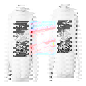 Sweater Unisexe RR 24 Race Championship, Illustration Course de Motos - Cadeauxyz