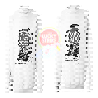 Sweater Unisexe Team Lucky Strike Moto GP 1985, Design Rétro Course - Cadeauxyz