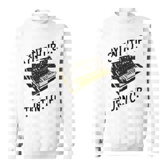 Synth It Up Analog Modular Synthesizer Keyboard Synthesizer Sweatshirt - Thegiftio