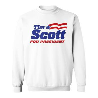 Tim Scott For President 2024 Scott 2024 Republican Patriot Sweatshirt - Monsterry AU