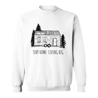 Tiny House Handgezeichnetes Kleines Tiny House Tiny House Sweatshirt - Geschenkecke