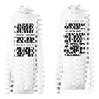 Top That Says Consider This Diem Carped Carpe Diem Sweatshirt - Thegiftio