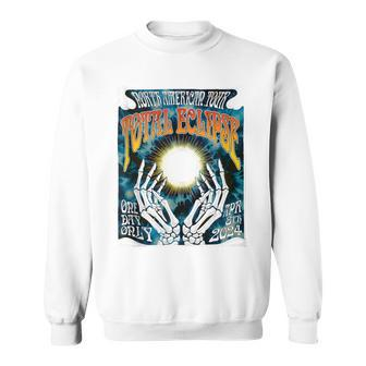 Total Eclipse 2024 Retro North American Concert Tour Sweatshirt - Monsterry UK