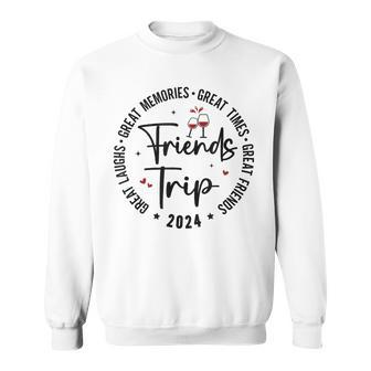 Trip Vacation 2024 Friends Matching Group Sweatshirt - Seseable
