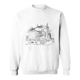 Truck Driver Best Trucking Dad Ever Trucker Truckin' Sweatshirt - Monsterry UK