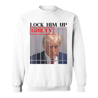 Trump Hot Lock Him Up Guilty Jail Prison Anti-Trump Sweatshirt - Monsterry CA