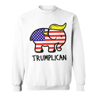 Trumplican Elephant Trump RepublicanUltra Maga 2024 Sweatshirt - Monsterry CA