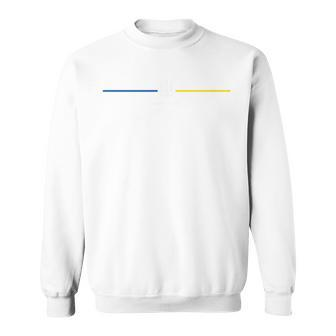 Ukrainian Tryzub Ukraine Flag National Trident Military Sweatshirt - Monsterry
