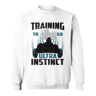 Ultra Instinct For Gym Workout S Sweatshirt - Monsterry CA