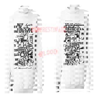 Never Underestimate Chau Family Name Sweatshirt | Seseable UK