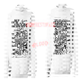 Never Underestimate Packer Family Name Sweatshirt | Seseable UK