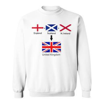 United Kingdom Manchester England British Flag Sweatshirt - Monsterry UK