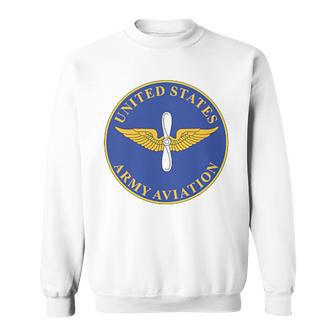 US Army Aviation Branch Insignia Veteran Veterans Day Sweatshirt - Monsterry CA