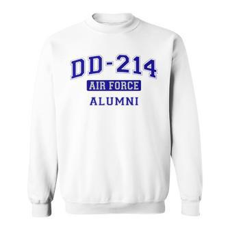 Usaf Airman Air Force Blue Dd-214 Alumni Sweatshirt - Monsterry