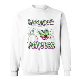 Utv Passenger-Princess Lovers Utv Sxs Riding Dirty Offroad Sweatshirt - Seseable