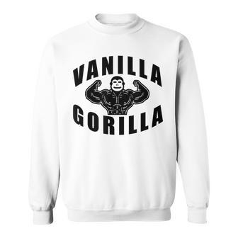 Vanilla Gorilla Muscle Sweatshirt - Monsterry