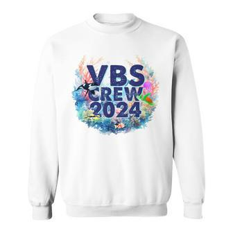 Vbs Crew 2024 Scuba Diving Underwater Vacation Bible School Sweatshirt - Monsterry DE