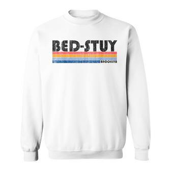 Vintage 1980S Style Bed-Stuy Ny T Sweatshirt - Monsterry DE