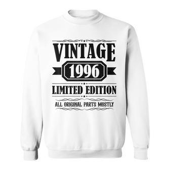 Vintage 1996 T For Retro 1996 Birthday Sweatshirt - Monsterry CA