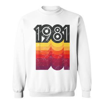 Vintage 80S Style 1981 Sweatshirt - Seseable