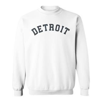 Vintage Detroit T Old Retro Detroit Sports Sweatshirt - Monsterry CA