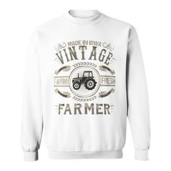 Vintage Iowa Farmers Local Farmer Sweatshirt - Monsterry AU