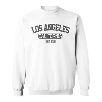 Vintage Los Angeles California Est 1781 Souvenir Sweatshirt - Thegiftio UK