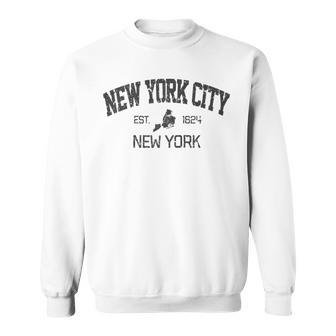 Vintage New York City Est 1624 Souvenir Sweatshirt - Monsterry AU