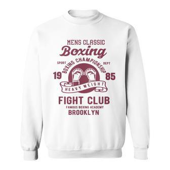 Vintage Style Boxing T Boxing Gloves Graphics Sweatshirt - Monsterry UK