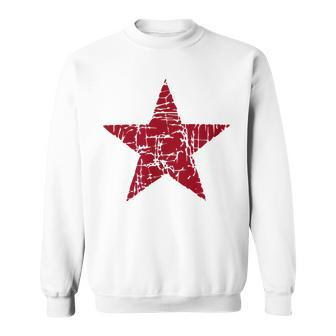 Vintage Ussr Red Star Cccp Retro Soviet Star Sweatshirt - Thegiftio UK